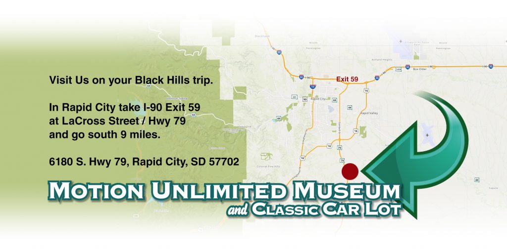 Motion Unlimited Museum | Over 100 Vehicles For Sale